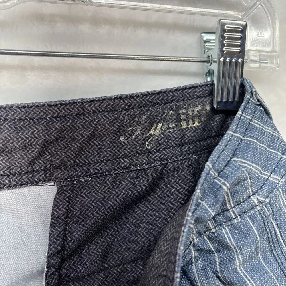 O’Neill Hybrid Shorts Men’s Sz 32 Quick Dry Swim Striped Coastal Beach‎